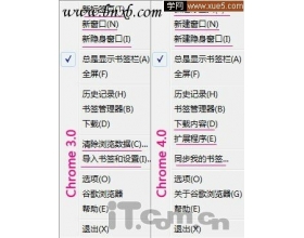 Chrome 4.0界面改变的一些细节